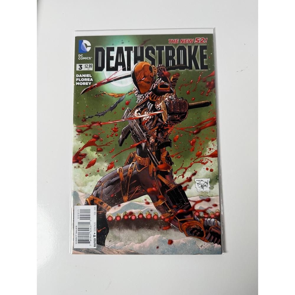 DC Comics Deathstroke 3 The New 52 2015 Tony Daniel Cover Slade Wilson